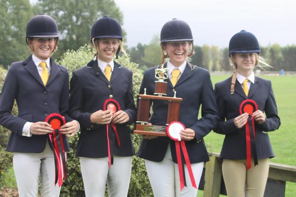 The Winning Rangi Dressage Team